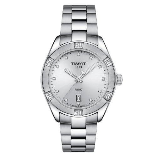 Tissot PR 100 Sport Chic 36 Stainless Steel / Silver / Bracelet